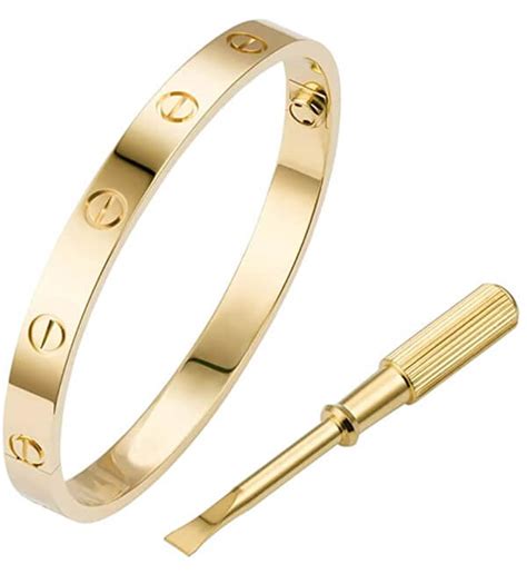 cartier love bracelet amazon|cartier love bracelet dupe amazon.